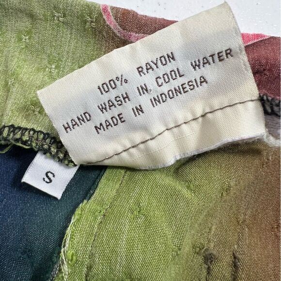 Multicolor Wide Leg Pants - Picture 7 of 16